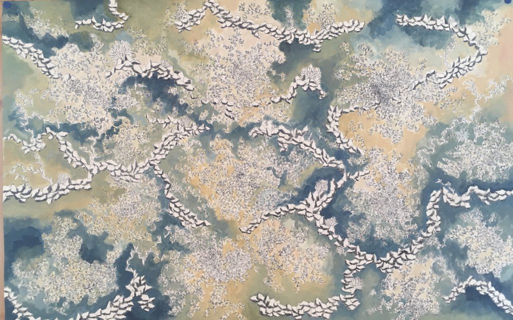 Peinture à l'huile de Coralie Naigard