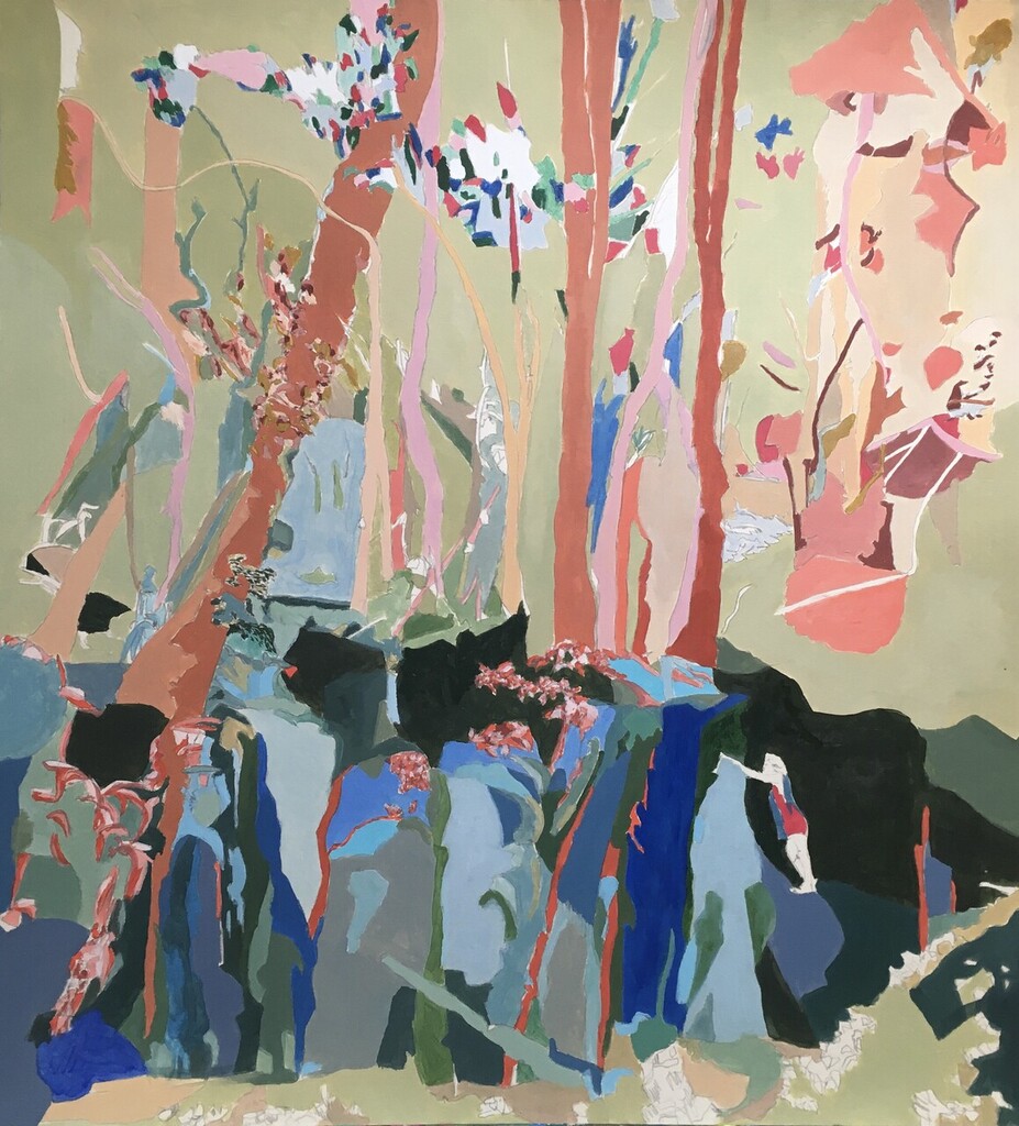 Peinture à l'huile de Coralie Naigard