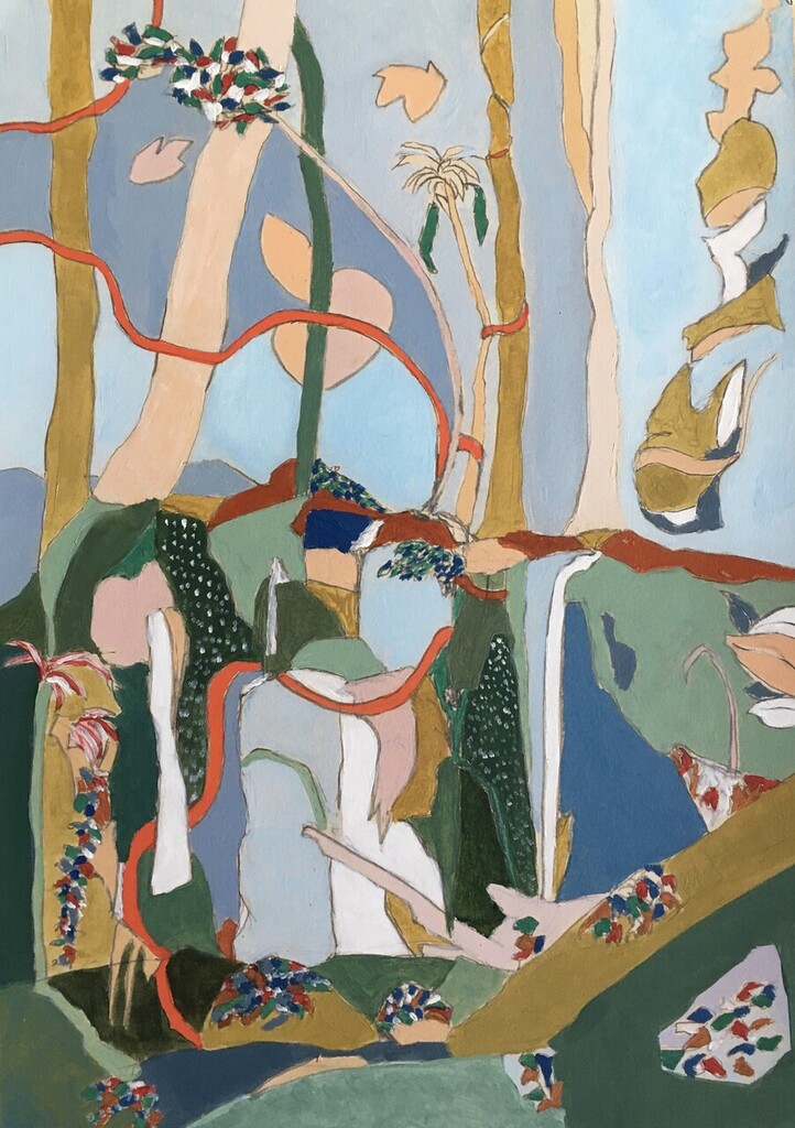 Peinture à l'huile de Coralie Naigard